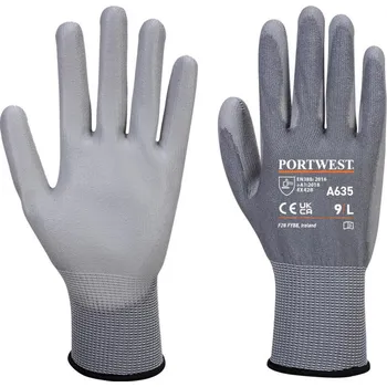Pracovní oblečení PORTWEST Rukavice Eco-Cut A635, proti pořezu POR-A635G7RM M Šedá