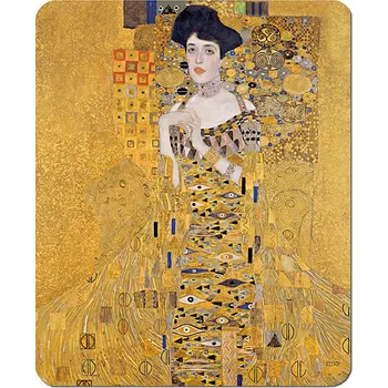 Podložka pod nábytek Plumeria Plu - Podložka pod počítačovou myš Gustav Klimt Adele Bloch-Bauer I - 18x22 cm