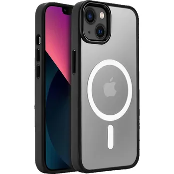 Pouzdro na mobilní telefon KRYT TECH-PROTECT MAGMAT MAGSAFE IPHONE 13 CLEAR / BLACK