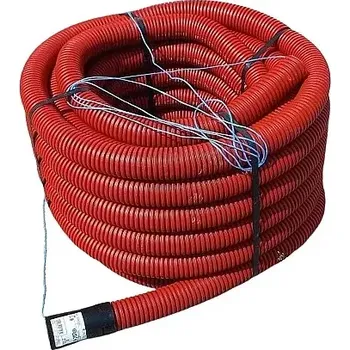 Elektroinstalační materiál Ohebná dvouplášťová korugovaná chránička KF 09050 BB balení 25 m (Kopoflex 50 BB)