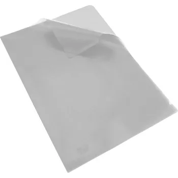 Bantex, L-desky, PP, A4, 100 ks, transparentní