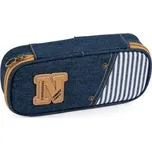 Piórnik etui Denim granatowy