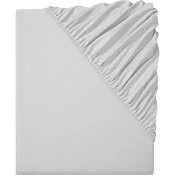 Prostěradlo LIVARNO home Žerzejové napínací prostěradlo, 180–200 x 200 cm (světle šedá)