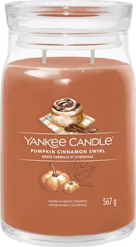 Svíčka Yankee Candle Pumpkin Cinnamon Swirl