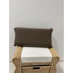 B.E.S. - Petrovice, s.r.o. Povlak Jersey na anatomický polštář, uzavírání na zip - tm. hnědá Rozměr: 30 x 60