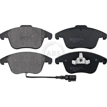 Brzdová destička Sada brzdových destiček, kotoučová brzda A.B.S. 37612