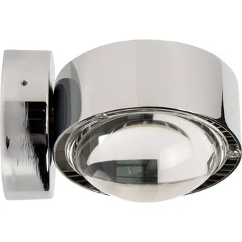 Venkovní osvětlení Top Light Venkovní nástěnné svítidlo LED Puk Outdoor Wall, chrom 2 x 8 W LED - Doprava zdarma