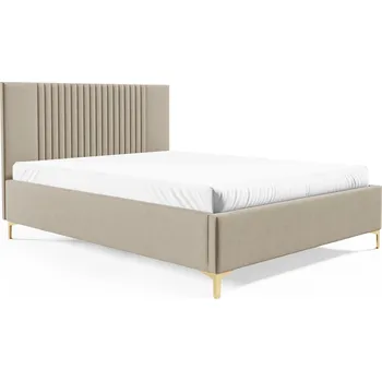 Postel Postel PK 32 160x200 cm - zlaté nohy Béžová
