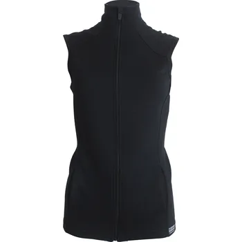 Dámská vesta WESA dámská merino vesta - Černá 9090 / L / Černá