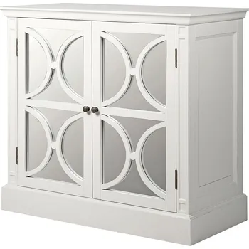 Organizace kuchyně Venkovský zrcadlový příborník White Ariano 100cm bílá