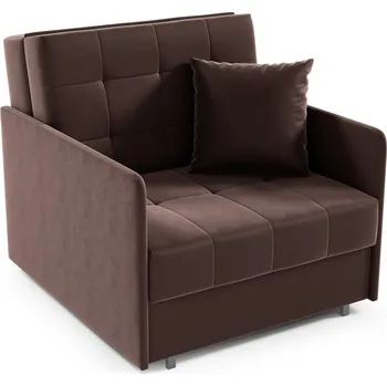 Sedací souprava Rozkládací pohovka SALLY 169 Hnědá