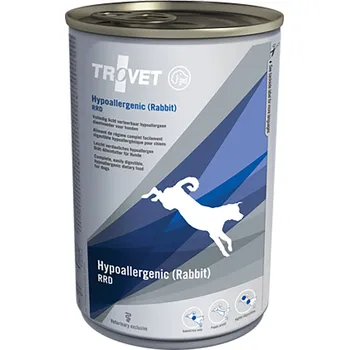 Krmivo pro psa 6x400g Trovet Hypoallergenic s králičím RRD