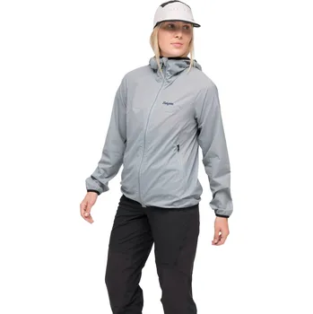 Dámský kabát Bergans of Norway Dámská větruodolná bunda Bergans Vaagaa Windbreaker - Husky Blue Velikost: L