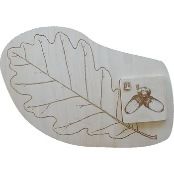 Puzzle Skládačka LISTY č.10013 - DUB ZIMNÍ