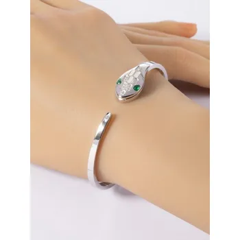 Náramek Prosperk Náramek ocelový s hadem S4295