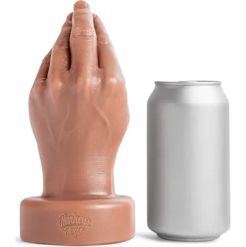 Anální kolík Mr. Hankey’s Toys Handyman MD/LG, prémiový silikonový anální kolík 19,1 x 5,2–7,5 cm