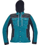 CERVA NEURUM CLS montérková bunda s kapucí Barva: petrolejová, Velikost: 46