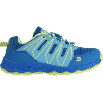 Dětská sportovní obuv Dětská outdoorová obuv ALPINE PRO LEIFO 34 Modrá, Světle modrá, Žlutá