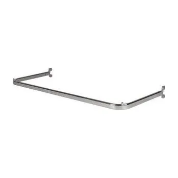 Pro kočku Závěsná tyč na ramínka 100x36 cm, stříbrná