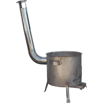 Outdoor vaření Nerezová kotlina pod kotlíky 45 cm, tloušťka 1,5 mm STRONG CLASSIC