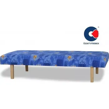 Postel Válenda na nožkách, černo-bílá (vzor č.19)