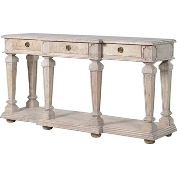 Konzolový stolek Antická konzole Pompei se třemi zásuvkami