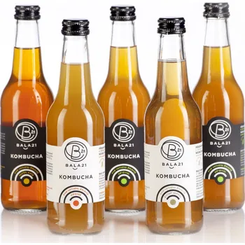 Limonáda Kombucha s probiotiky mix 12 ks/330ml - BALA 21 3960ml
