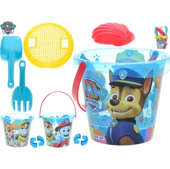 Houpací síť Mikro trading Tlapková patrola - Sada na písek - 5 ks