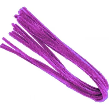 Drátek žinylka 500 x 8mm 10ks - fialový LUMA