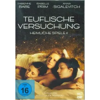 DVD film Teuflische Versuchung - Heimliche Spiele 4, 1 DVD – Jean-Claude Brisseau,Fabienne Babe,Isabelle Prim,Anna Sigalevitch,Fabrice Deville,Jean-Christophe Bouvet (DE)