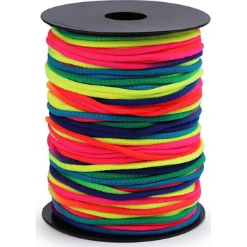 Kulatá pruženka duhová Ø3 mm měkká