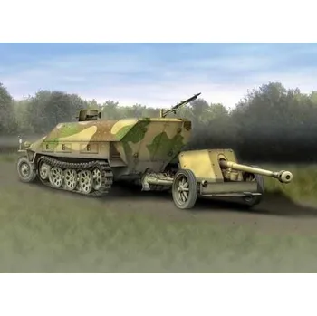 Plastikový model Model Kit military 7369 - Sd.Kfz.251/1 Ausf.D 7.5cm PaK 40 (1:72)
