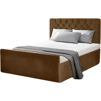 Postel Postel Milano 180x200, hnědá (Monolith 09)