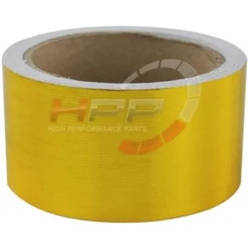 Lepicí páska Hliníková páska zlatá Gold Heat Wrap Barrier 50mm x 10m