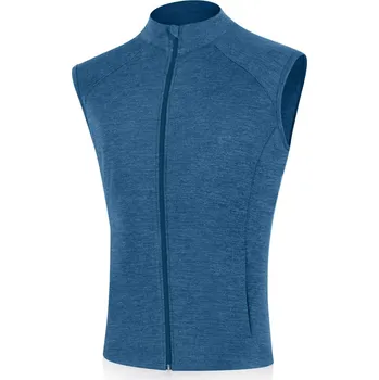 Pánská vesta WESO pánská merino vesta - Modrá 5165 / XXL / Modrá