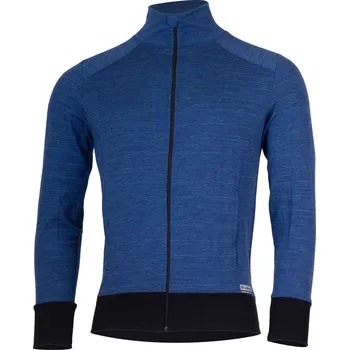 Pánská mikina LARMIN pánská merino mikina - Modrá 5169 / XL / Modrá