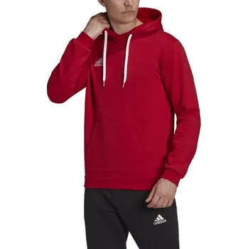 Pánské oblečení Bavlněná mikina Adidas Entrada 22 s kapucí Hoody Velikost: L