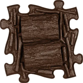 ortopedická podložka MUFFIK Ortopedická podložka - Klády tvrdé Hnědá MFK-008-2-1-12