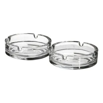 Podlahový mycí stroj DOCHTMANN Popelník skleněný kulatý 2ks, průměr 10,2cm