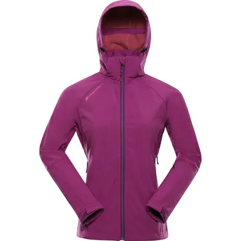 Dámská softshellová bunda Alpine Pro Hoora Dámská softshellová bunda LJCB590 tmavě růžová XS