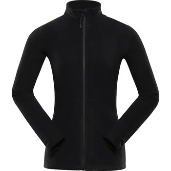 Dámská mikina Alpine Pro Siusa Dámská fleecová mikina LSWB352 černá XS