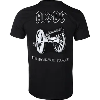 Tričko metal pánské AC-DC - F&B About To Rock - ROCK OFF - ACDCBPTSP06MB - L