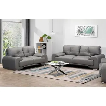 Sedací souprava Sedací souprava omega Lux 3+2+1, šedá (Vega 88)