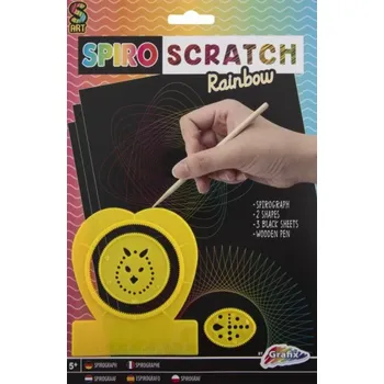 Spirograf - žlutý ( 18 x 27,5 cm)