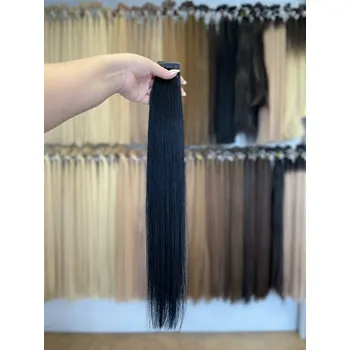 Příčesek Vlasové pásky černé