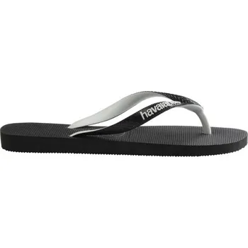 Dámské žabky Unisex žabky HAVAIANAS TOP MIX 37/38 Černá, Bílá