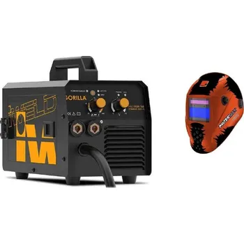 Svářečka iWELD Multiflux 153 SET 1: svářečka s výbavou v popisu stroje + kukla eco