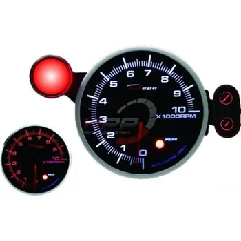 Budík Přídavný budík Depo Racing 95mm - otáčkoměr se shift lightem - benzínové motory