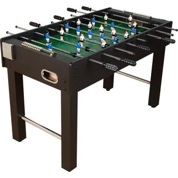 Stolní fotbálek na doma pro děti i dospělé, nivelační nohy, černý, 23 kg