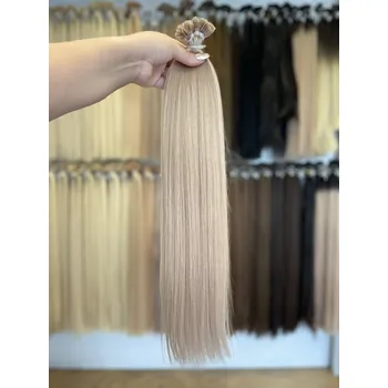 Příčesek Evropské vlasy, délka 60 cm, blond, odstín č. 9 studený